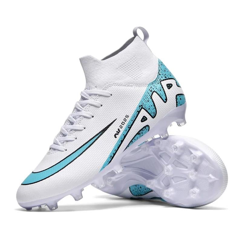 2024 Men's Soccer Shoes Breathable Zapatos De Fotbol Sneakers Anti-Slippery Wear-Resistant Football Boots Lager Size 32-46