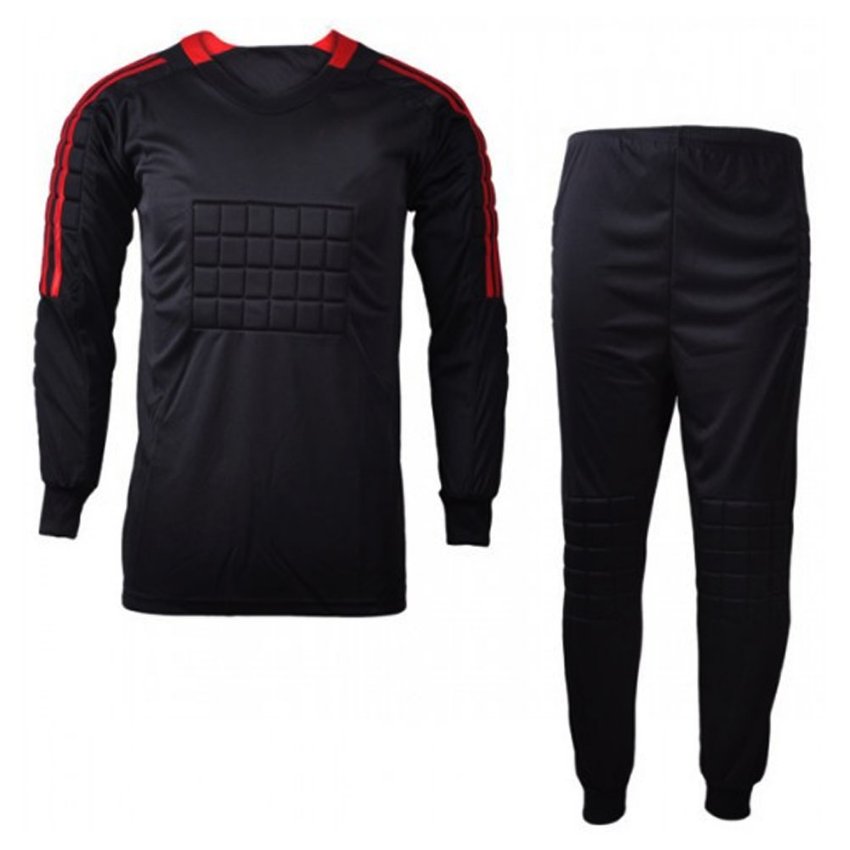 Manufacture Men's Goalkeeper Sets Padded Jersey Pants Shorts football Sports & Soccer Shoes