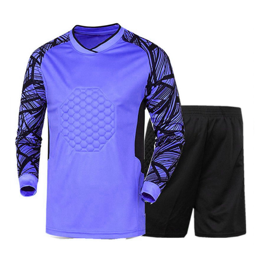 Manufacture Men's Goalkeeper Sets Padded Jersey Pants Shorts football Sports & Soccer Shoes