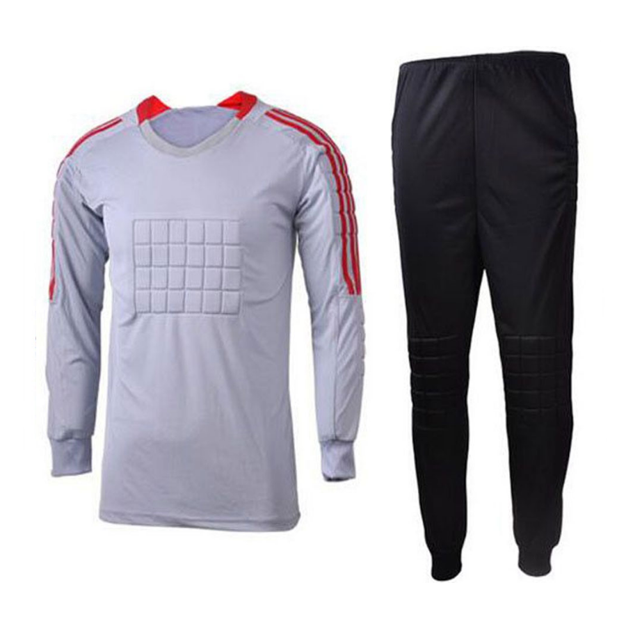 Manufacture Men's Goalkeeper Sets Padded Jersey Pants Shorts football Sports & Soccer Shoes