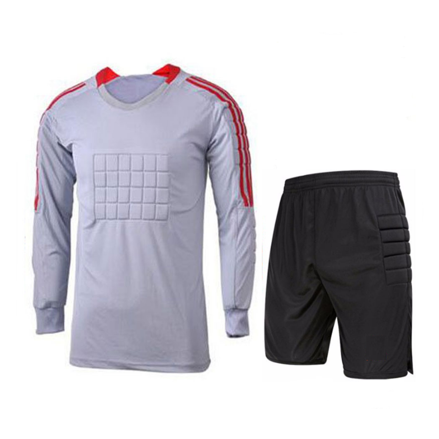 Manufacture Men's Goalkeeper Sets Padded Jersey Pants Shorts football Sports & Soccer Shoes