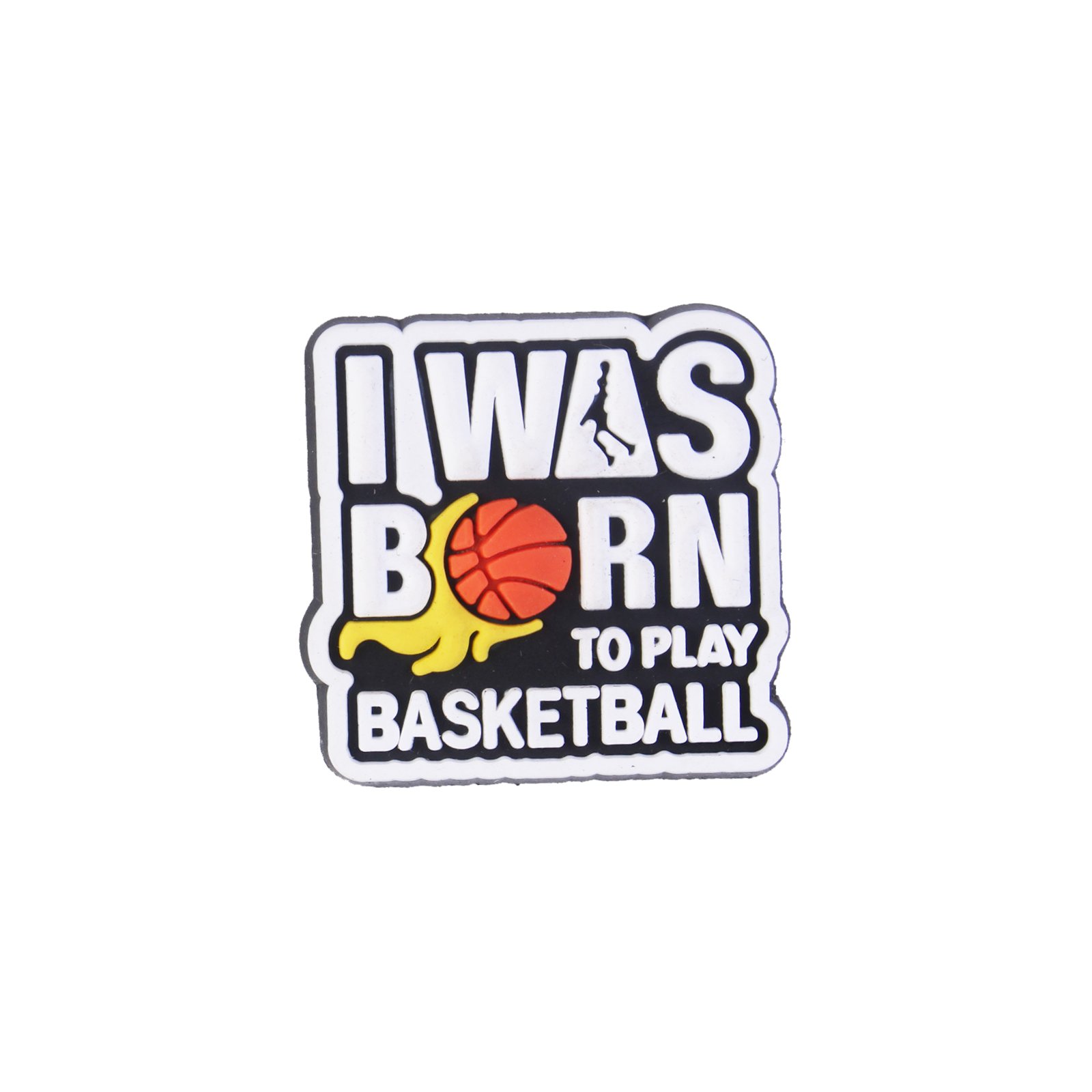 2024 New Arrival Wholesale PVC Custom Design Love Play Healthy MVP Basketball Sports Shoe Charms Decorations Accessories