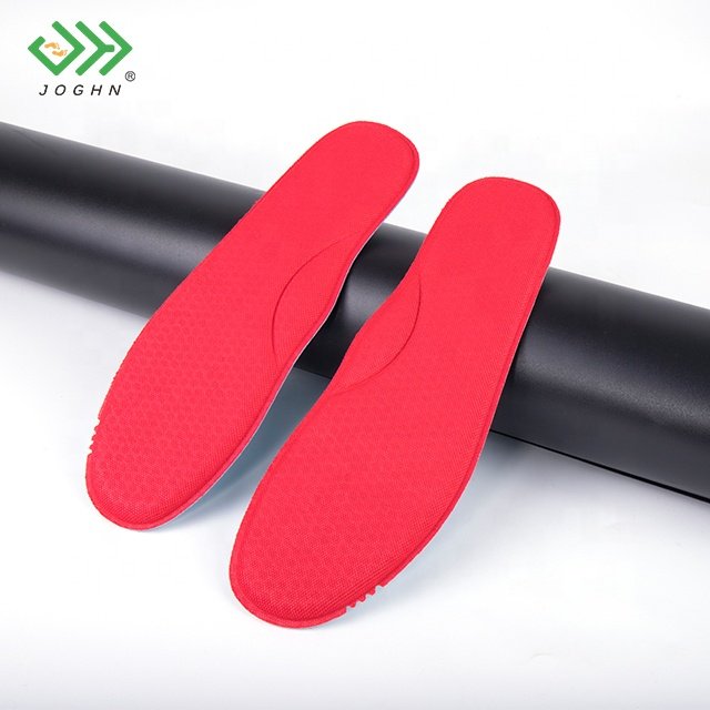 JOGHN Custom Printed Plantat Fasciitis Comfort Flat Feet Wholesale Eva Foam Insole For Work Memory Foam Insole For Casual Shoe