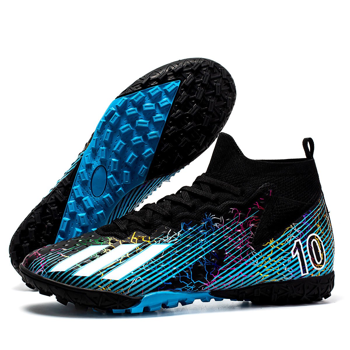 New Comfortable Breathable Soccer Shoes Durable Anti-Slip Traction Cleats All Seasons-for Summer Winter Spring Autumn Football