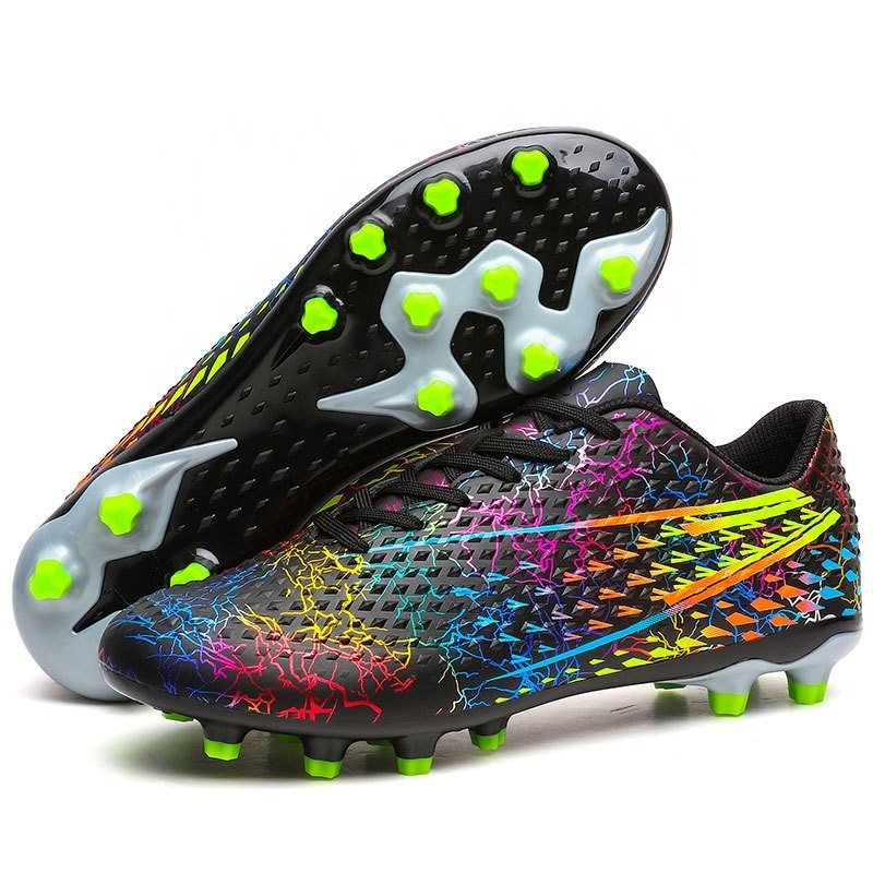Men's Cleats Football Soccer Shoes 2024 style Football Shoes Youth Soccer Cleats Outdoor Lightweight Shock Resistant Boots