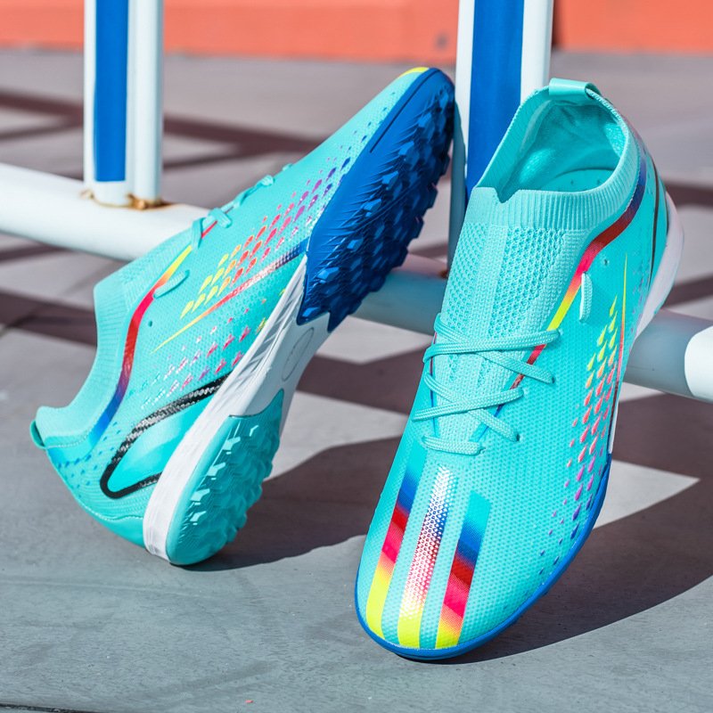 35-44 Top Quality Custom logo Football Men Sport Shoe Cleats Running high-top Lawn Match Training Soccer Boots soccer shoes