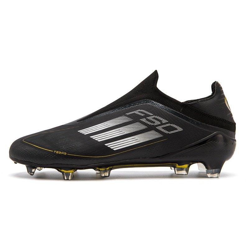 2024 New Classic F50 Soccer Shoes FG Long Spikes Athletic Shoes High School Students Winter PU Four Seasons Model