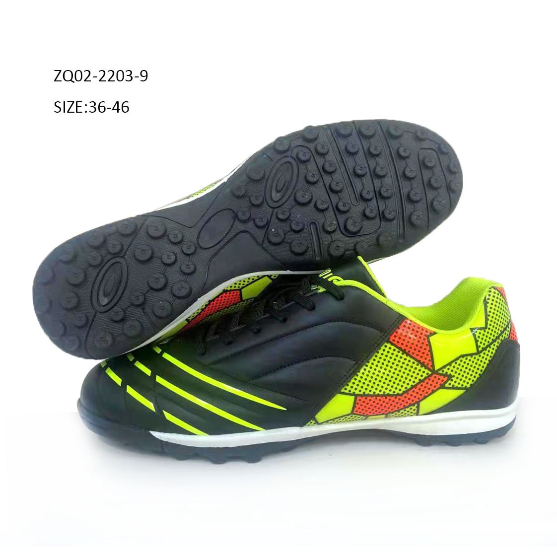 Factory Custom Brand Best Outdoor Men's Turf Soccer Shoes Comfortable Sports Shoes with PU Insole Packed in Boxes