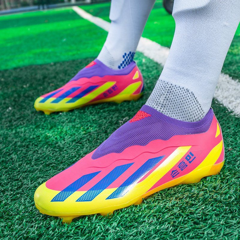 Chuteiras Men's Durable Soccer Shoes Adult Soccer Boots FG Outsole Anti Slip Football Boots Unisex Professional Football Shoes