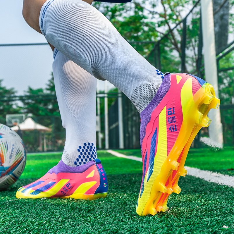 Chuteiras Men's Durable Soccer Shoes Adult Soccer Boots FG Outsole Anti Slip Football Boots Unisex Professional Football Shoes