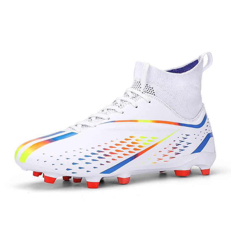 High Quality China Wholesale Shoes Trainers Male Long Barrel Children's Field Soccer Cleats Football Shoes for Women