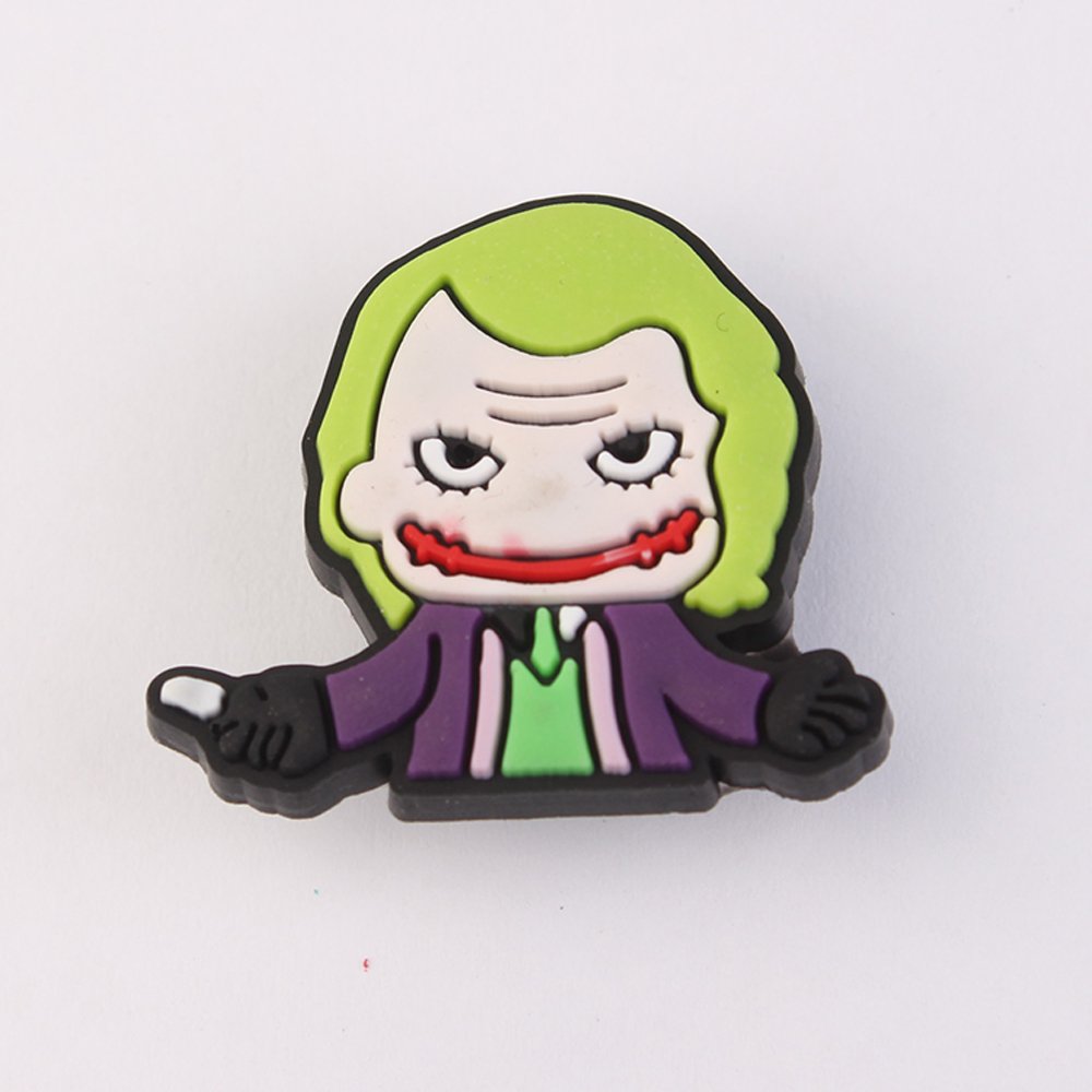 2023 New Arrival Wholesale Custom Design Clown Knave Horrible Dreadful Terrible Shoe Charms Decorations Accessories Ornament