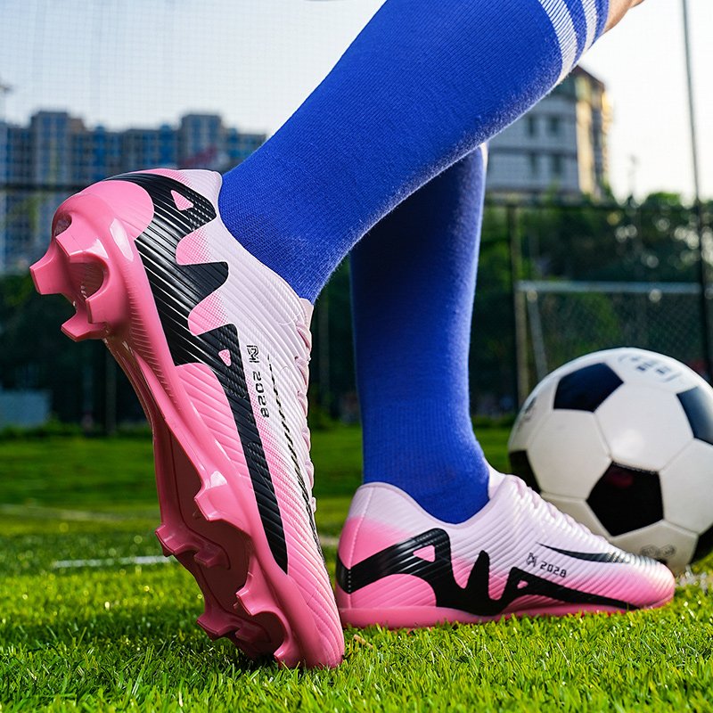 Greatshoes Football Boots Pink Soccer Shoes For Customized,Futsal Shoes High Quality Wholesale Soccer Boots