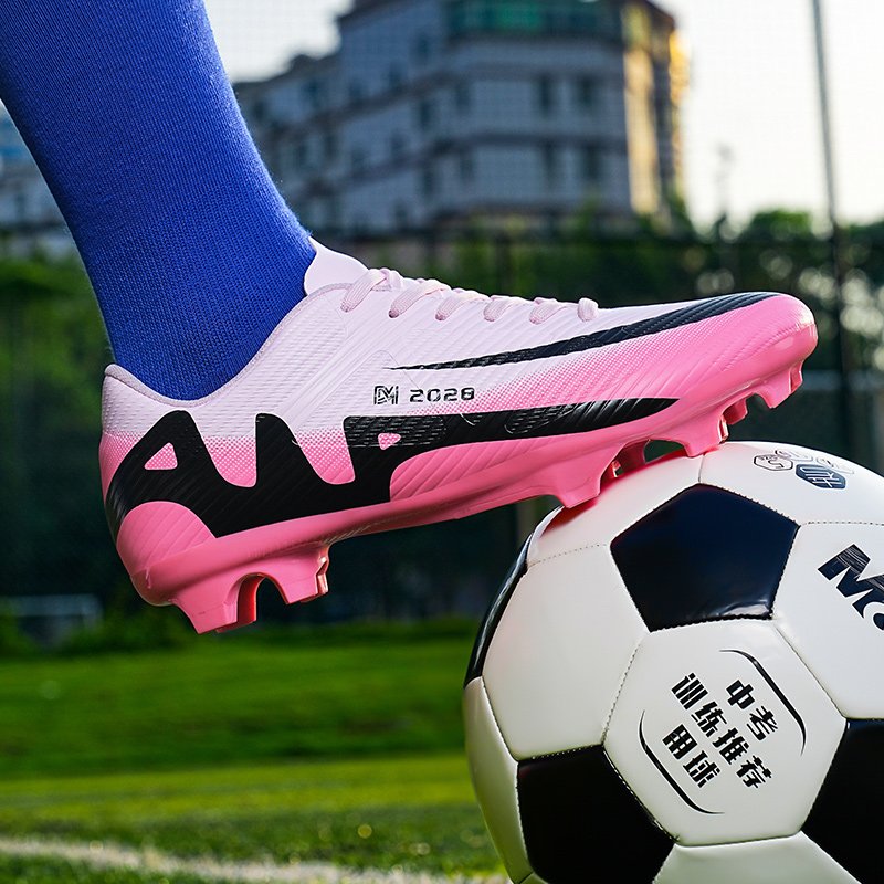 Greatshoes Football Boots Pink Soccer Shoes For Customized,Futsal Shoes High Quality Wholesale Soccer Boots