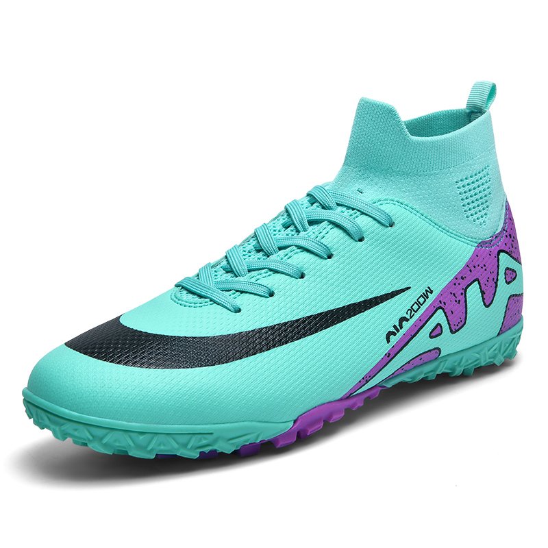 Factory Wholesale Soccer Cleat Shoes Fashion Oem Odm Man Women Training Sport Futebol Match Football Soft Light Fg/Tf Trainers