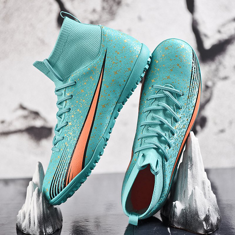Brand Logo Custom Women Boys Professional AG FG TF Football Shoes EU 47 US 13 Plus Size Training Men Leather Soccer Cleats Boots