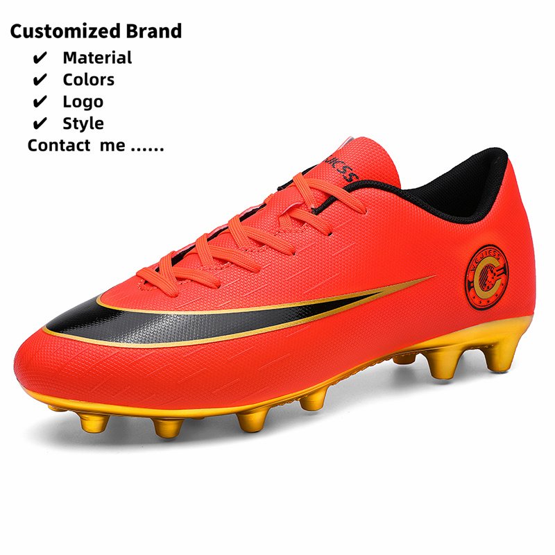 Cheap Soccer Shoe Cleats Professional Shoes Football Soccer Boots for Kids 36-45 Custom football shoe