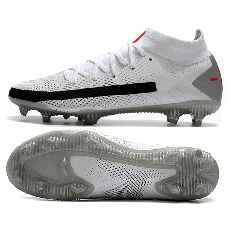 Hot selling FG outdoor High ankle waterproof football boots Soccer boots for Men Winter Mesh soccer shoe for men Cheap and high