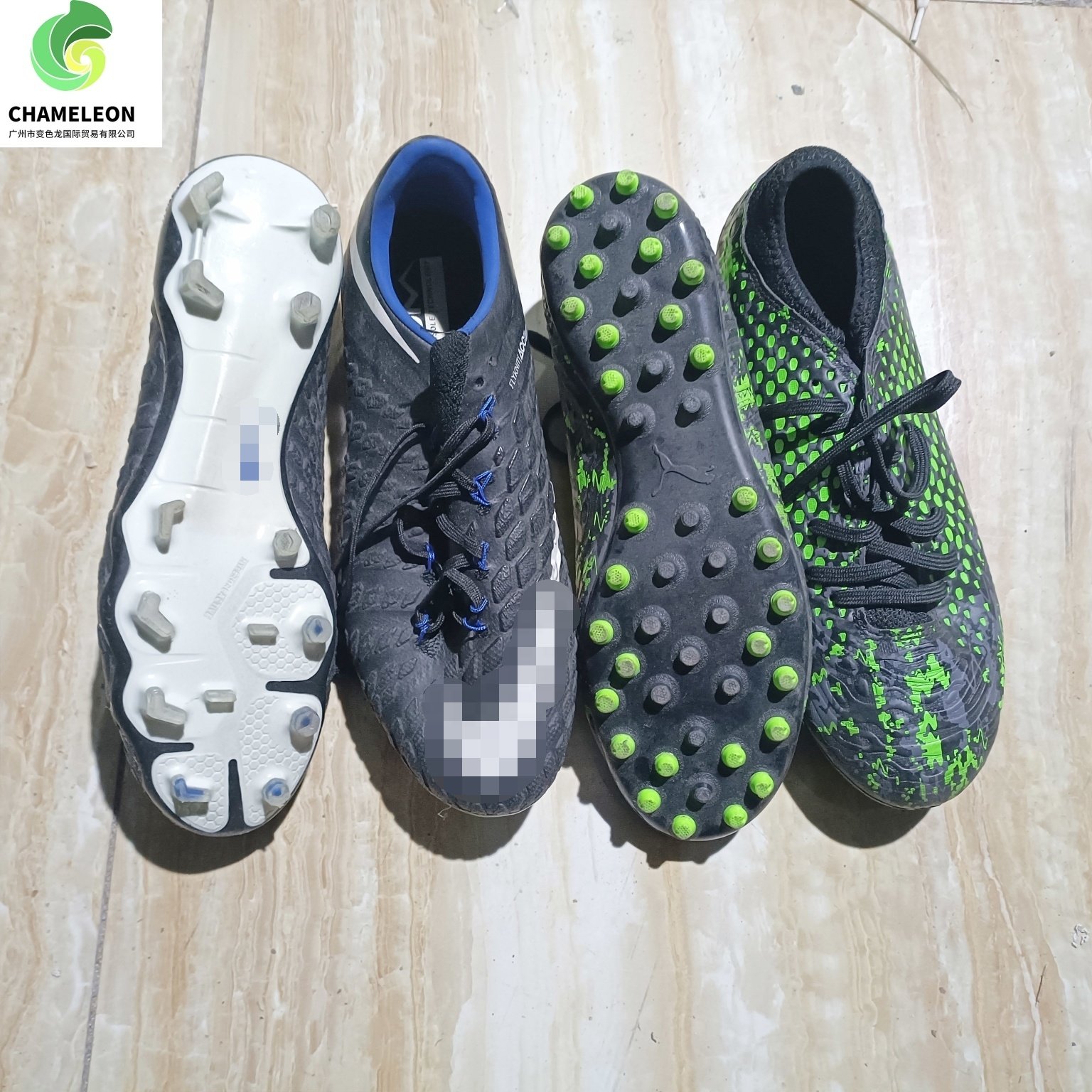 Most Popular Men Brand Used Football Shoes Wholesale High Quality Cheap Price Soccer Shoes stock