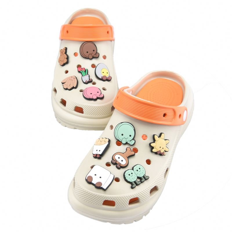 New Arrival Wholesale PVC Custom Clog Shoe Charm football basketball soccer sports mom Shoe clog Charms Baseball MOM Shoe Charm