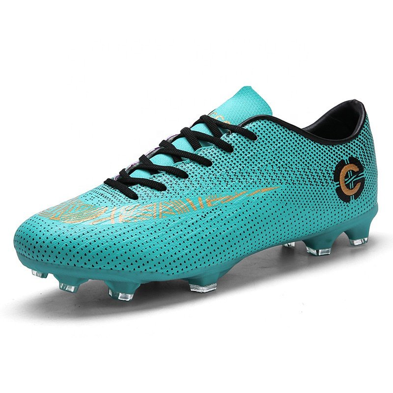 Large Size EU 48 49 US 13 14 Men's Soccer Cleats children's boys adolescent students Long nail or flat bottom Football Shoes
