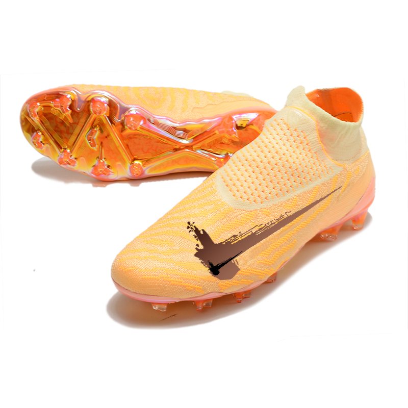 TOP Quality Waterproof Fully Knitted Football Shoes FG39-45tacos de futbolcleats