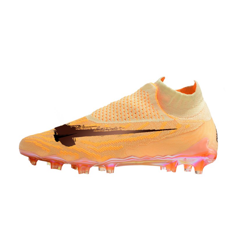TOP Quality Waterproof Fully Knitted Football Shoes FG39-45tacos de futbolcleats