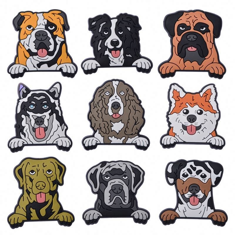 Custom Label college charms inside out karol g dog cat Shoe Charm Wholesale