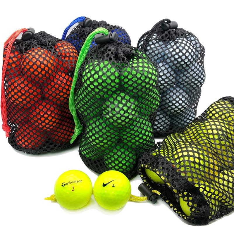 Custom Large Packaging Black Tennis Ball Sport Nylon Mesh Gift Fabric Drawstring Shoe Gym Bag