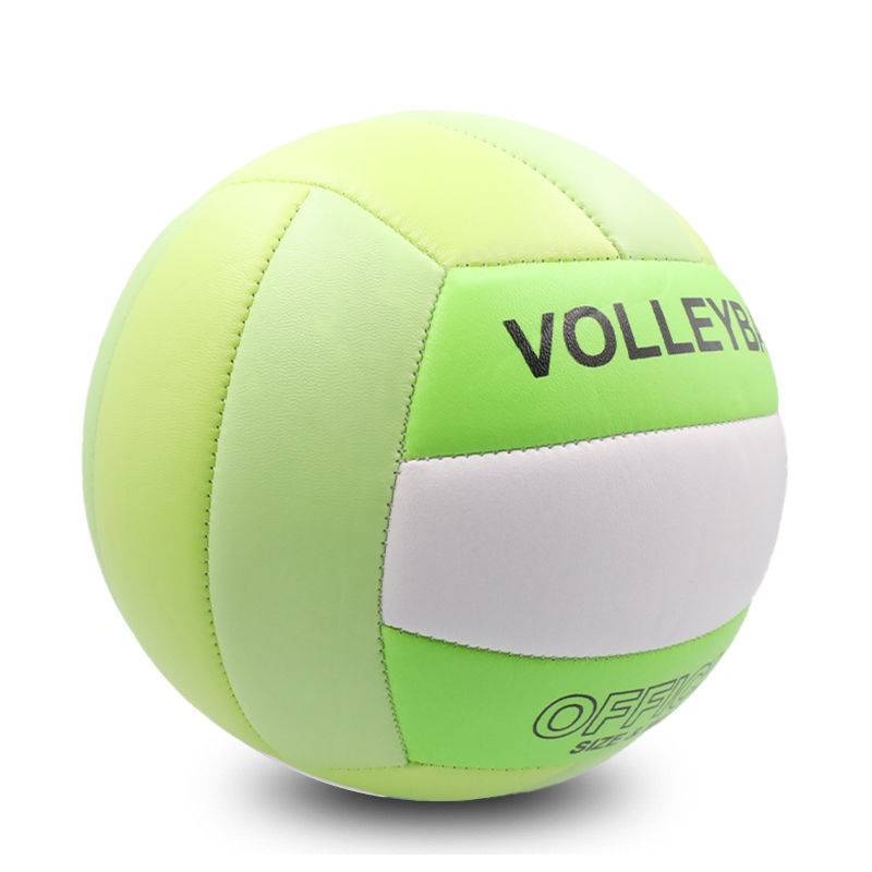 Macaron green green, volleyball+air needle+net bag+air cylinder