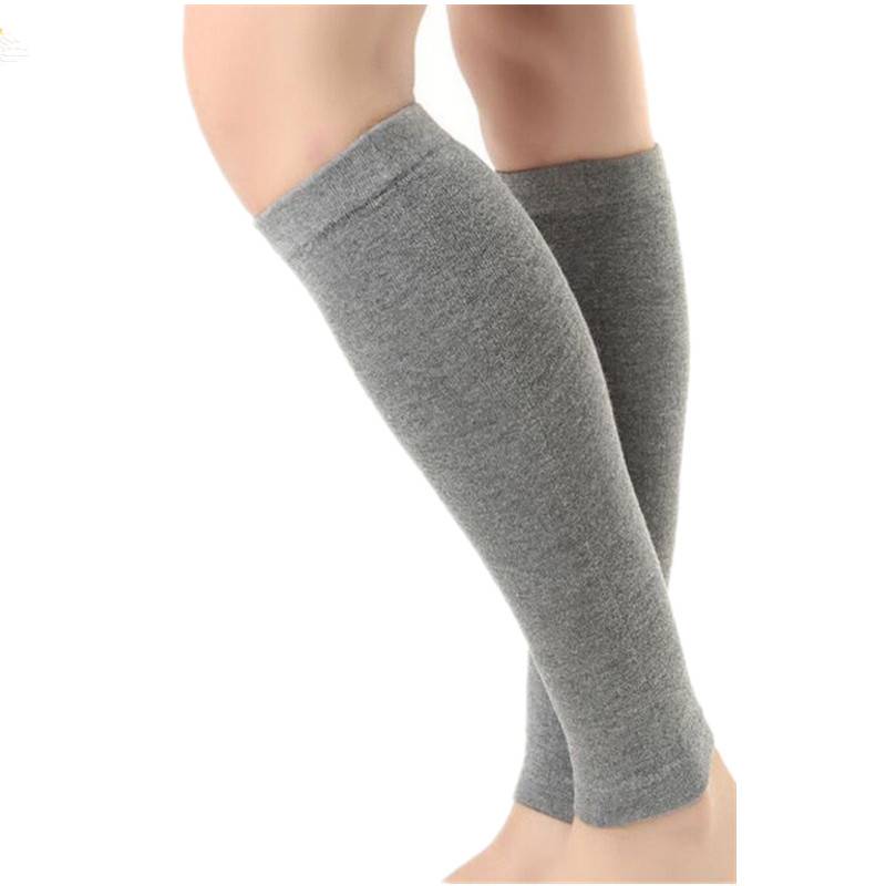 Leg protection pure cotton spring and summer, warm old cold legs, lengthened calf socks, men and women thin sports protective calf