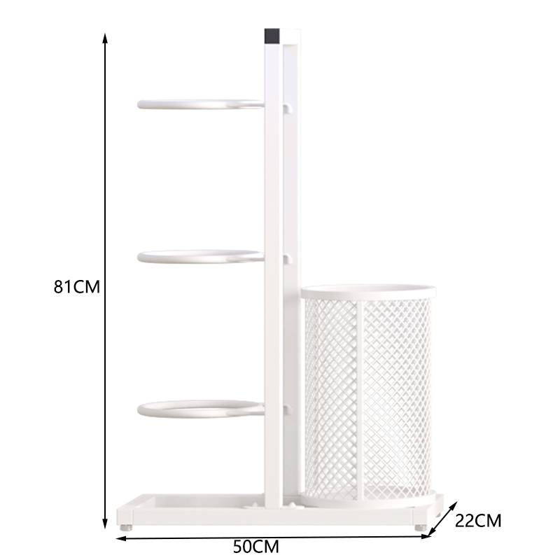 Three -layer white+basket