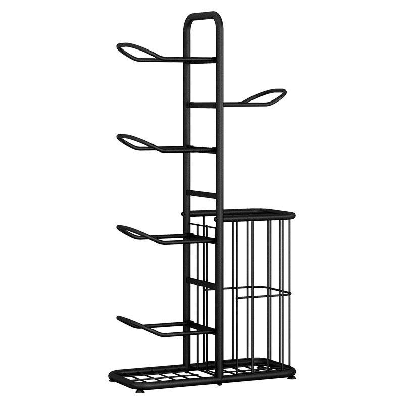 Furnishing room simple children's football volleyball badminton racket places placed racks basketball storage rack