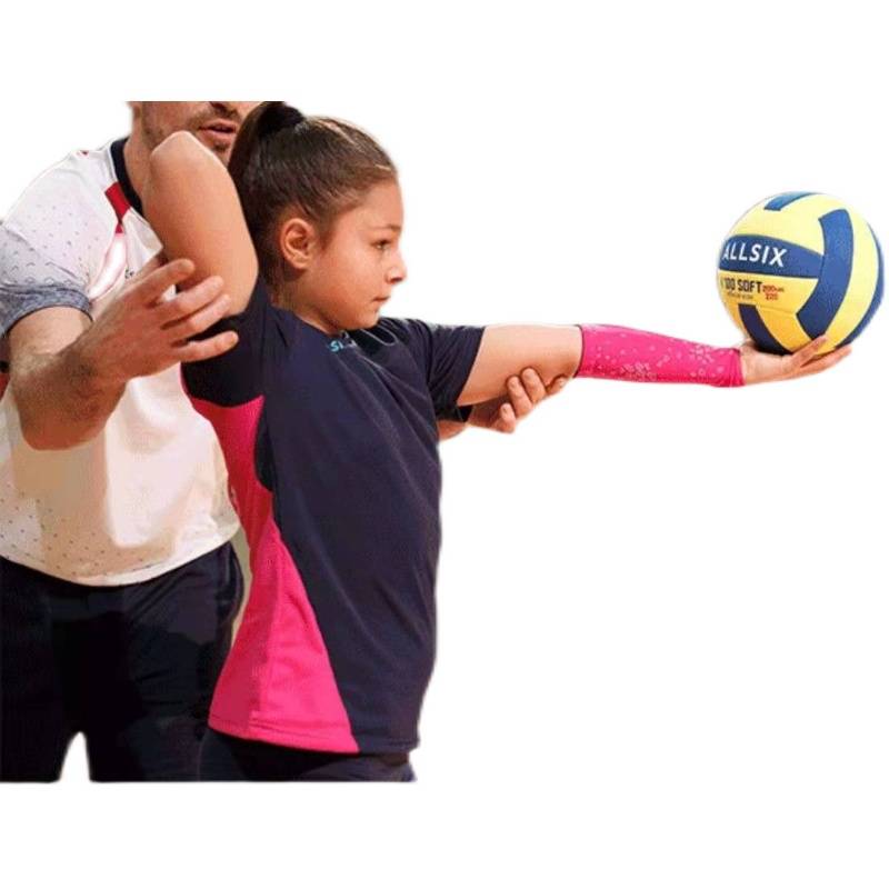 Decathlon genuine competition middle school entrance examination students dedicated to volleyball children with ball beach lightweight soft touch durability A
