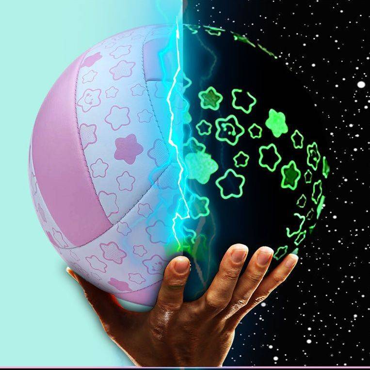 Night -ray Macaron No. 5 Middle Entrance Examination Student Training Sports Examination Examination Super soft does not hurt hands adult children volleyball