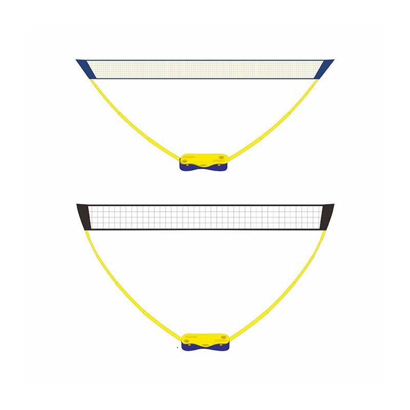 Multifunctional portable beach gas volleyball grid training 4M volleyball network column mobile outdoor dual use