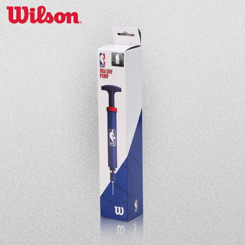 Wilson Wilson NBA joint pumping cylinder basketball football volleyball portable pantonic barrel gas supplement equipment genuine