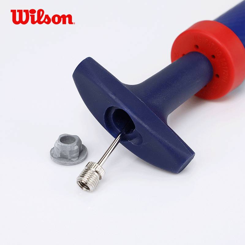 Wilson Wilson NBA joint pumping cylinder basketball football volleyball portable pantonic barrel gas supplement equipment genuine