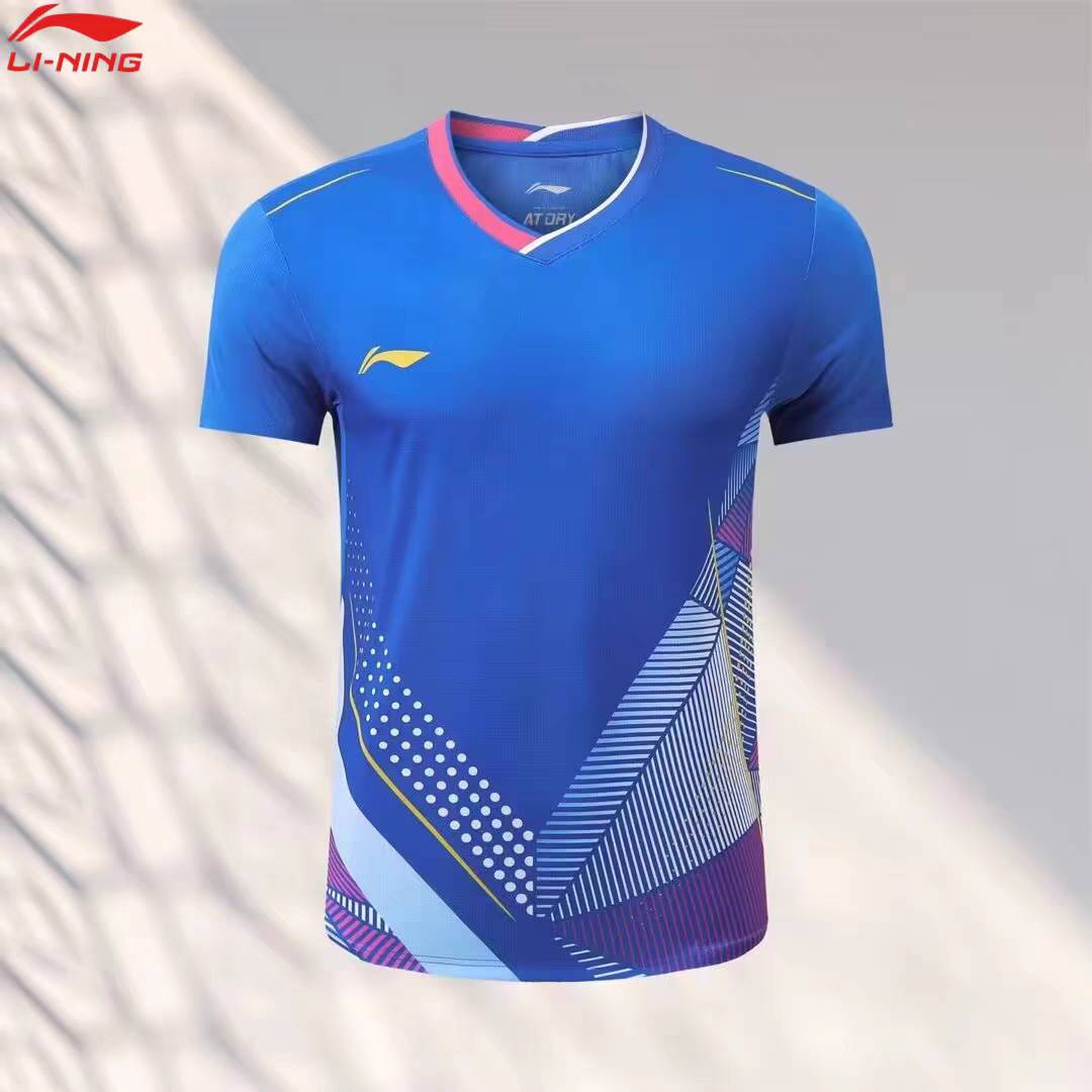 24 years of Li Ning volleyball uniform uniforms of men's and women's badminton clothing table tennis contests sports jersey competition team uniform customization