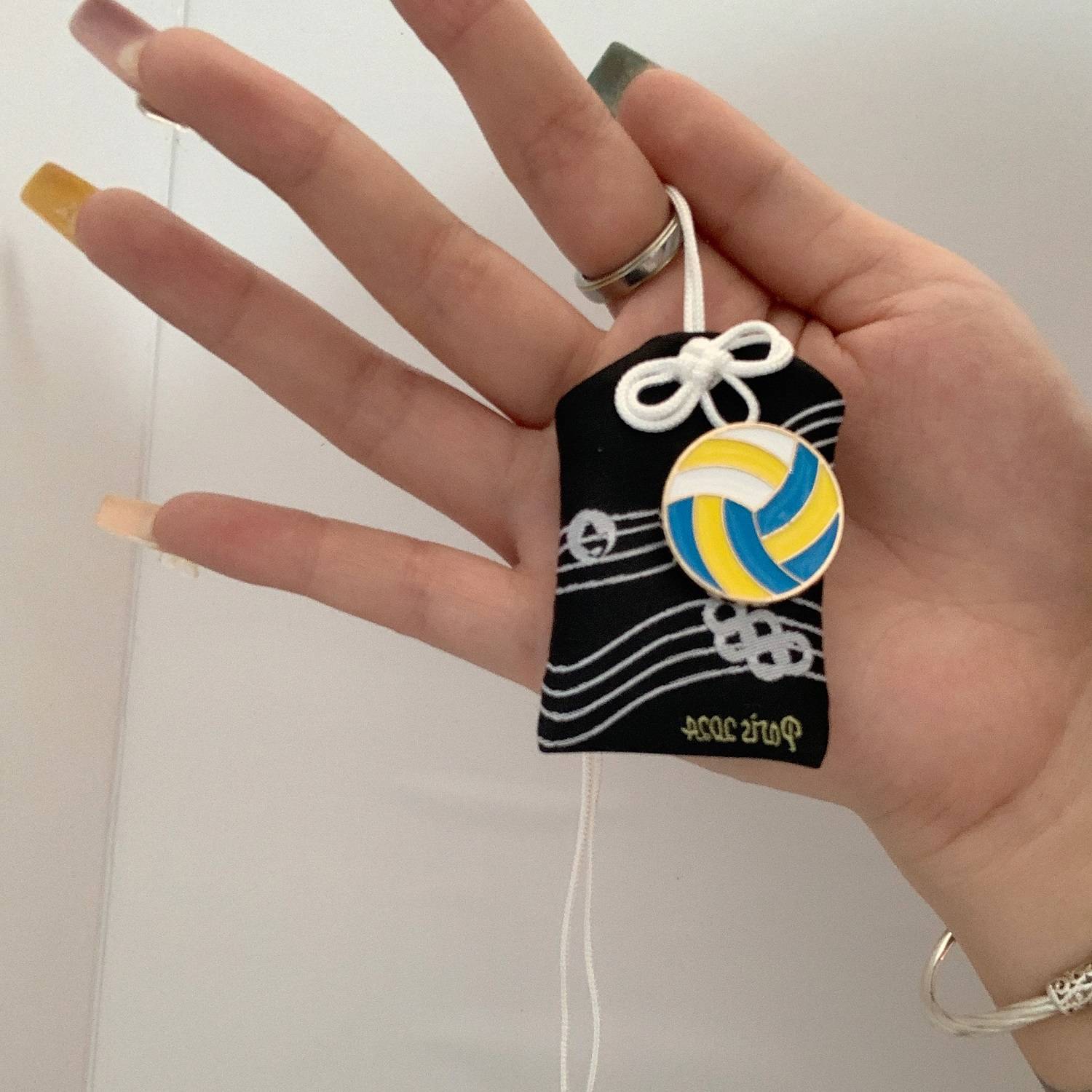 Volleyball bag finished product creative three -dimensional volt -ball pendant ball bag decoration to give friends birthday gift gifts