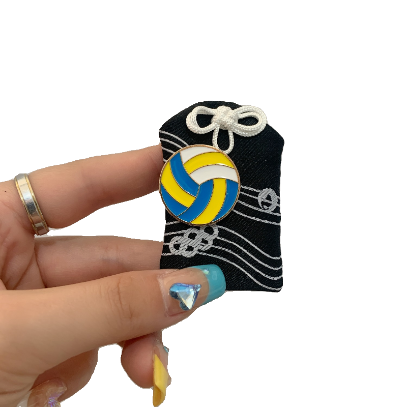 Volleyball bag finished product creative three -dimensional volt -ball pendant ball bag decoration to give friends birthday gift gifts