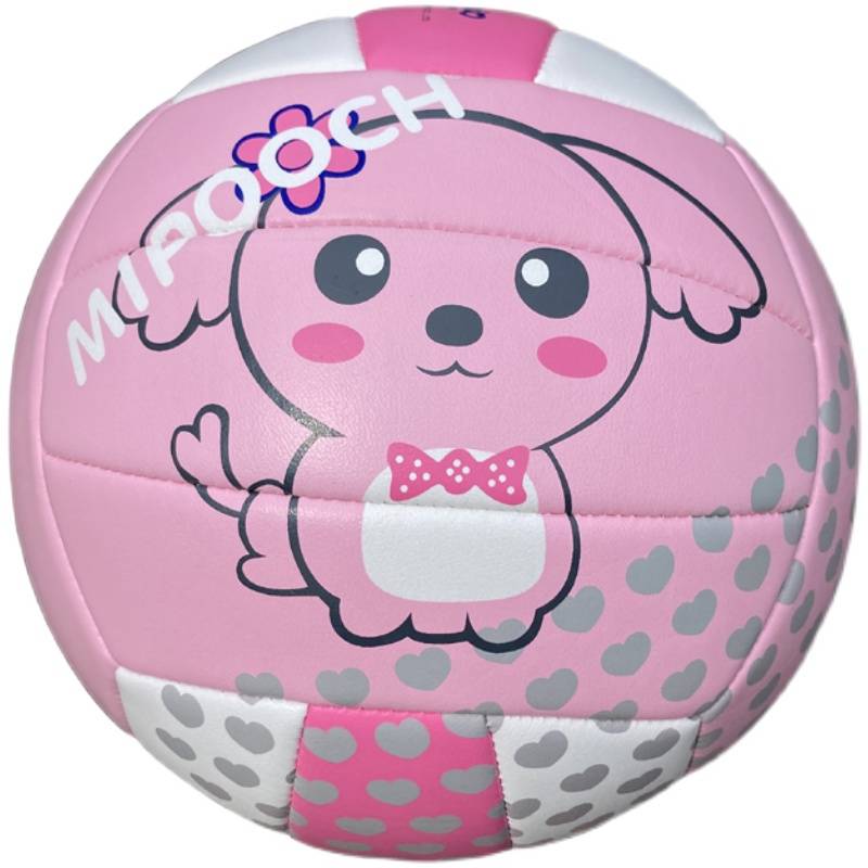 Brand No. 4 Children's Special Ball Kindergarten Elementary School Pink Pink Pick Pilling Polyno Room No. 5 inflatable volleyball