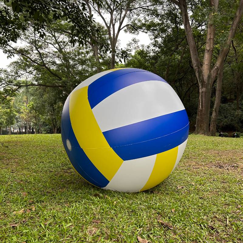 Thick 100cm volleyball + plug -in electric inflatable pump