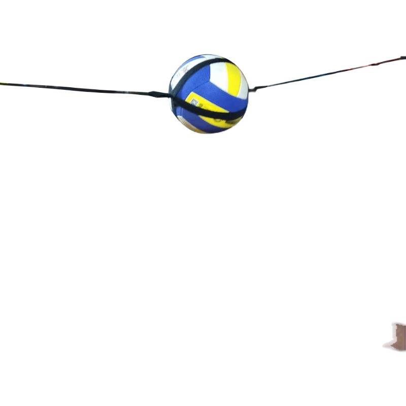 Meijie MeiLujie gas row ball bursary training with elastic rope hanging volleyball with rope vzj-34