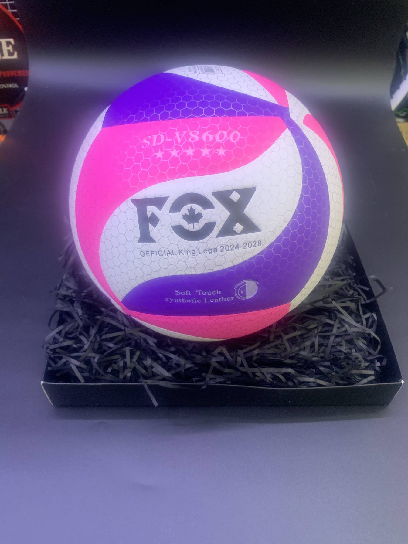 Genuine Fox SD-V8600 Volleyball Senior Entrance Examination Standard Ball used