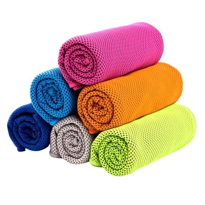 Cold Sports Towel Fast Dry Fitness Fitness Towel Sweating and Sweating Towel Portable Outdoor Running Water Wipe sweat to cool down