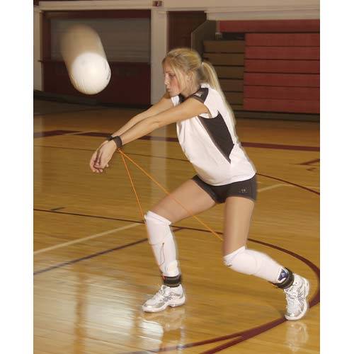 SOEZMM upgraded version of the one -pass resistance with SPASRA1 length can adjust the volleyball ball pad training auxiliary equipment