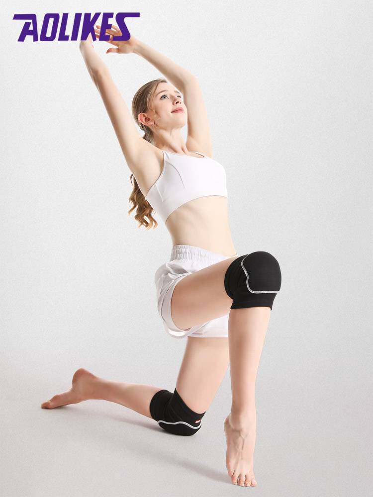 Ski dance knee -to -knee skating knee knees kneeling football anti -collision thick yoga sponge cushion basketball housework