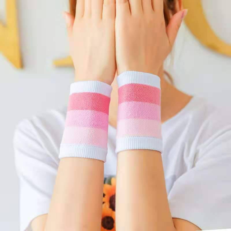 INS student wrist care female covered scar, breathable, sweat, sweat, popular hip -hop cute girl towel sports campaign wrist