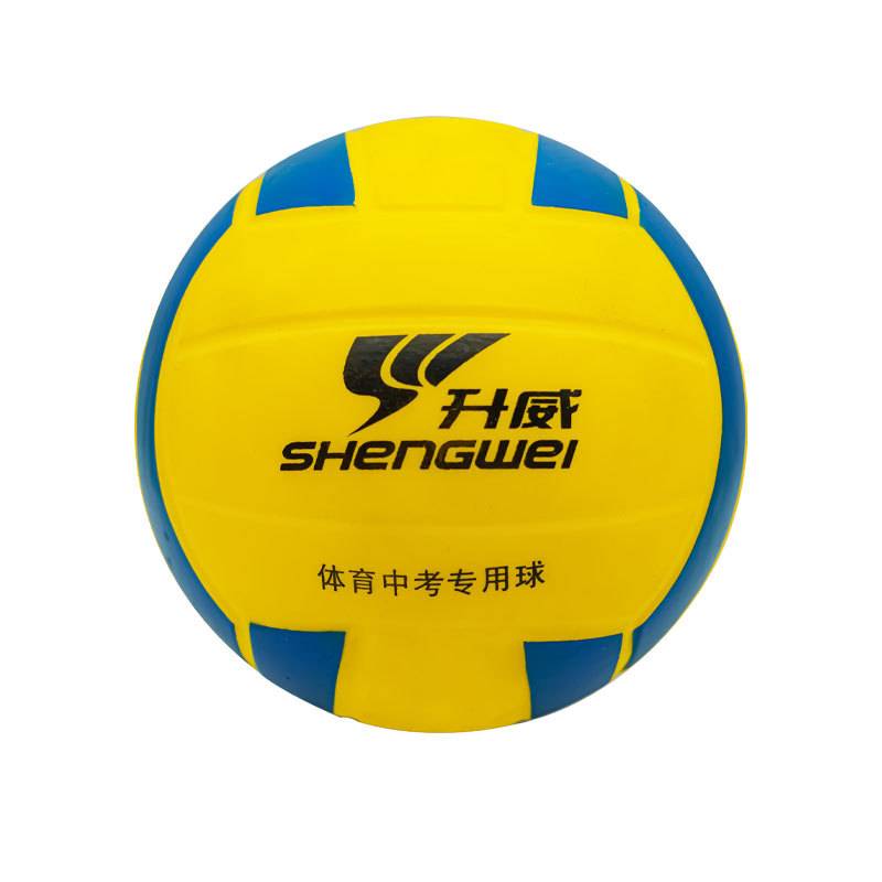 Shengwei No. 5 middle school entrance examination volleyball training competition, a junior high school student girl sports test for the sports test, bubble sponge gas exhaust